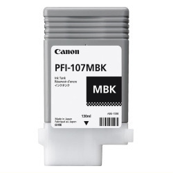 画像1: PFI-107MBK マットブラック 顔料 （純正品）